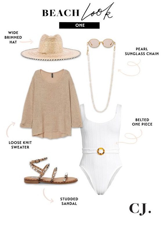 Spring Break Outfit - BEACH VACATION LOOK RECREATED
