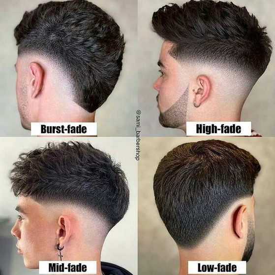 Taper Fade Haircut   Men Haircut Burst Fade High Fade Mid_fade Mans
