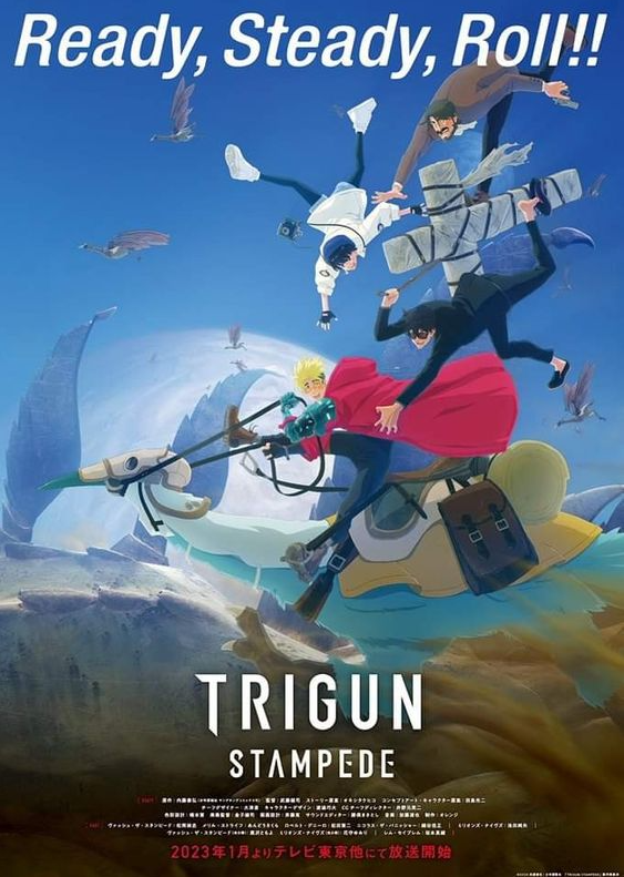 Trigun Stampede - Nouveau visuel pour TRIGUN STAMPEDE