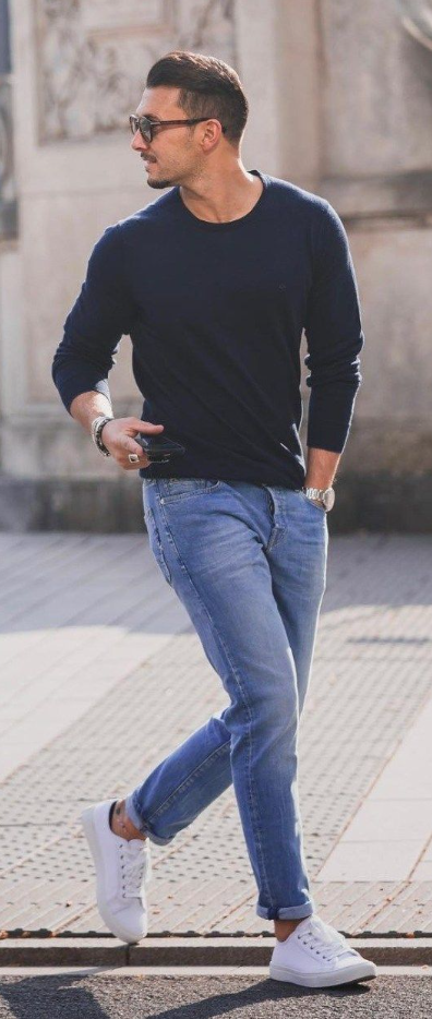 Amazing Jeans Outfit Men Inspiration