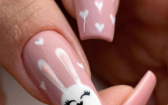 April Nails   Rabbit Easy Nail Art Design