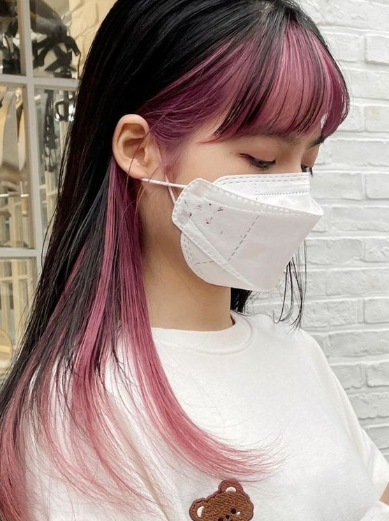 Awesome Block Dyed Hair Inspiration