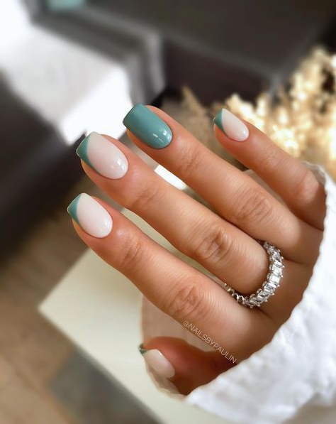 Awesome Spring Nails French Tip Ideas