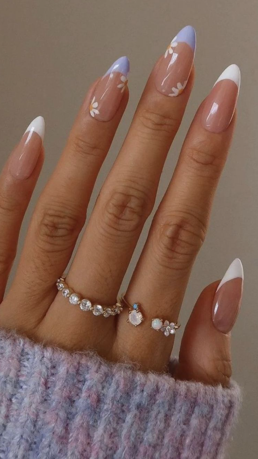Awesome Spring Nails French Tip Inspiration