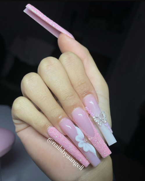 Best birthday nails to inspire you - Birthday nails design