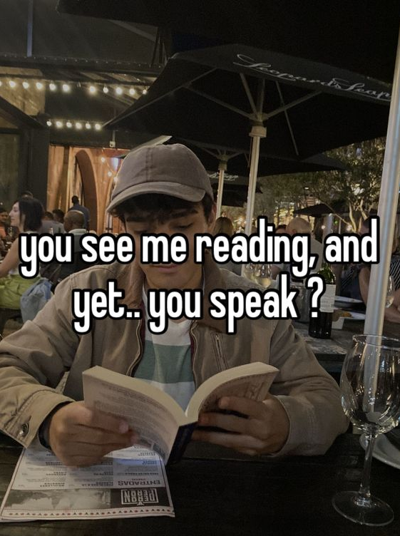 Bombastic Side Eye - Reading book whisper meme
