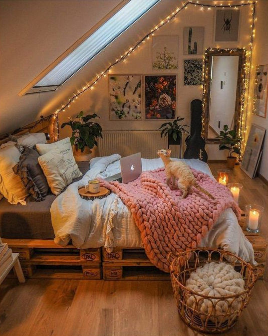 Cozy Earthy Bedroom - Cozy earthy bedroom small