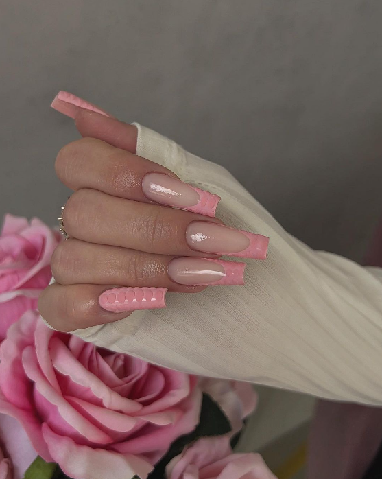 Pretty Pink Spring Nails 2023 Design