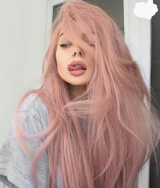 Pretty Pink Wigs For Black Women