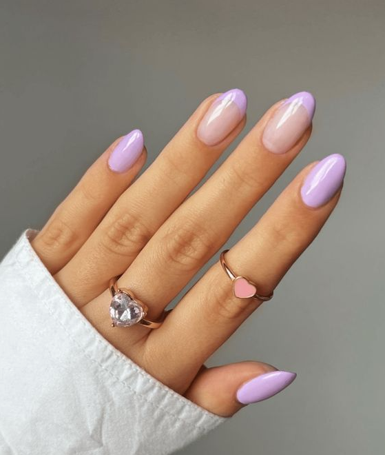 Spring Nails Purple - Stylish nails Lilac nails Gel nails Purple nails