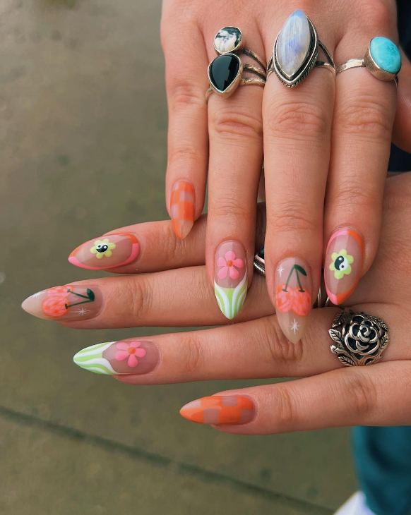Awesome Bright Summer 2023 Nails Inspiration