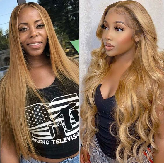 Birthday Wig Hairstyles - Blonde lace front wigs