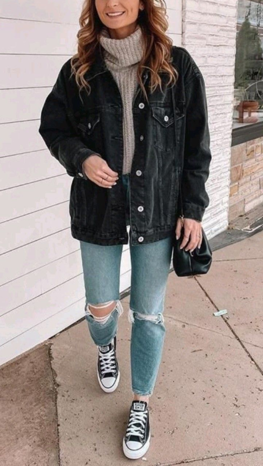 Jeans Jacket Outfit   Jacket Outfit Women