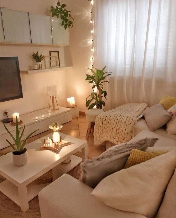 Living Room Apartment Ideas   Bohemian Living Room