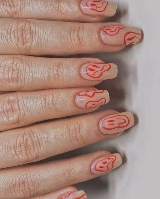 2000 Nail Art - Cute acrylic nails