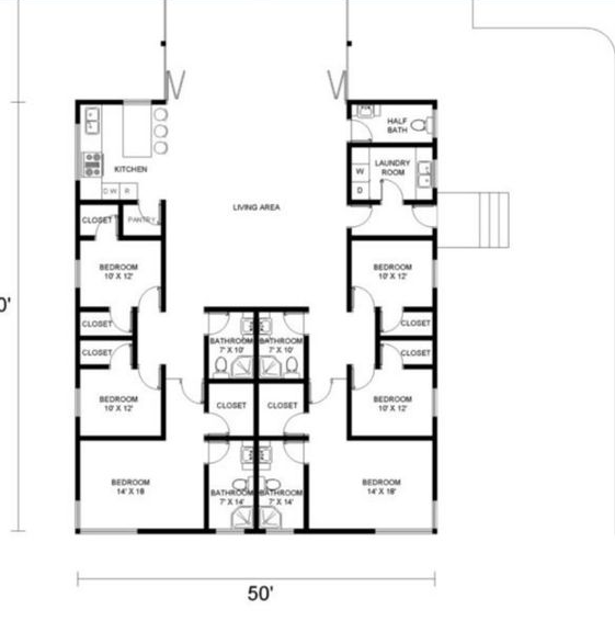 Affordable Barndominium   The Best Bedroom Barndominium Floor Plan For Enjoying The