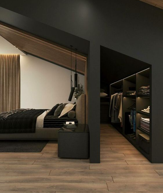 Bedroom Inspirations   Black Bedroom Design