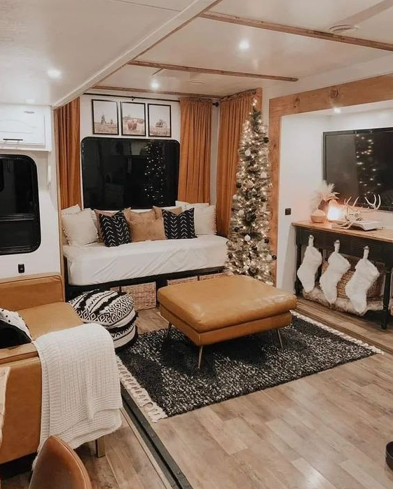 Camper Interior Design   Upgrade Your RV Sofa