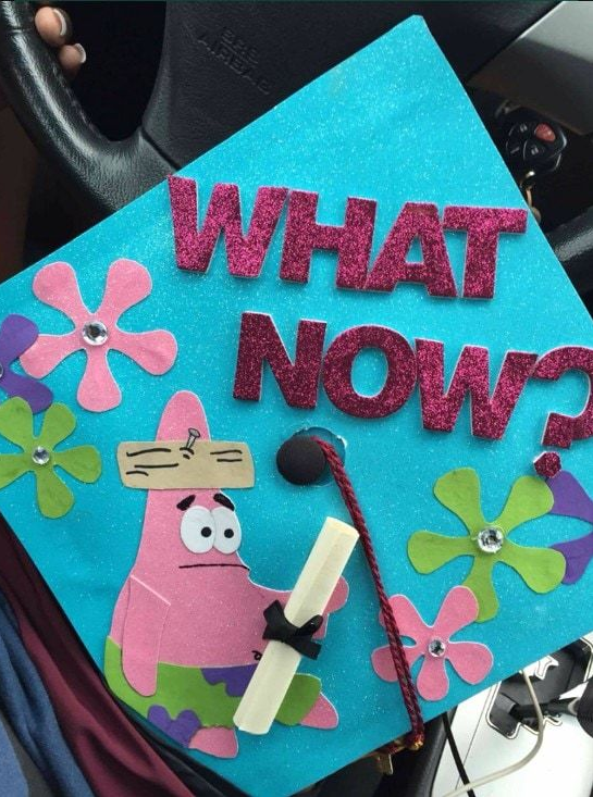 Cap Decoration Graduation   The Best Spongebob Themed Graduation Caps