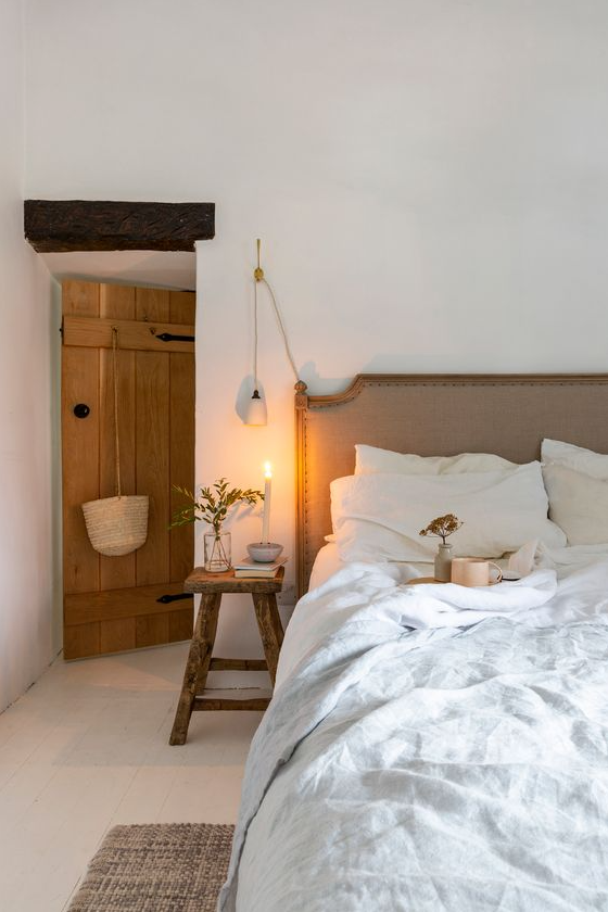 Cottage Bedroom   Victorian Cottage Has Scandi Style Interiors
