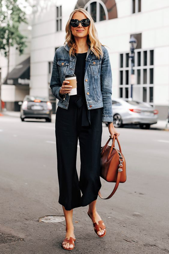 Deltopia Outfit   2 Effortless Ways To Wear A Black Jumpsuit