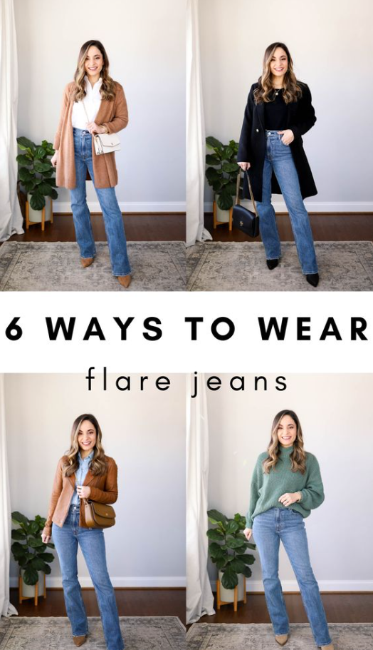 Deltopia Outfit   6 Ways To Wear Flare