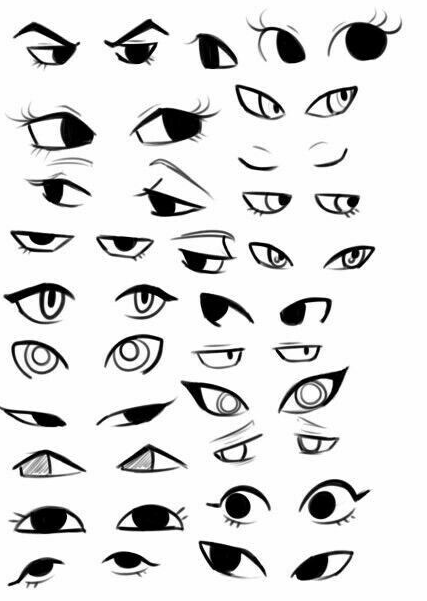 Eye Drawing Base   Cartoon Eyes Drawing Anime Eye Drawing Eye Drawing Tutorials