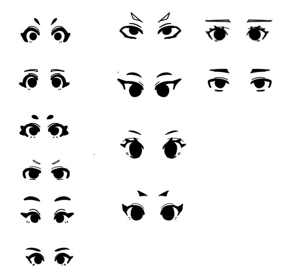 Eye Drawing Base   Cute Eyes Drawing Cute Cartoon Eyes Easy Anime Eyes