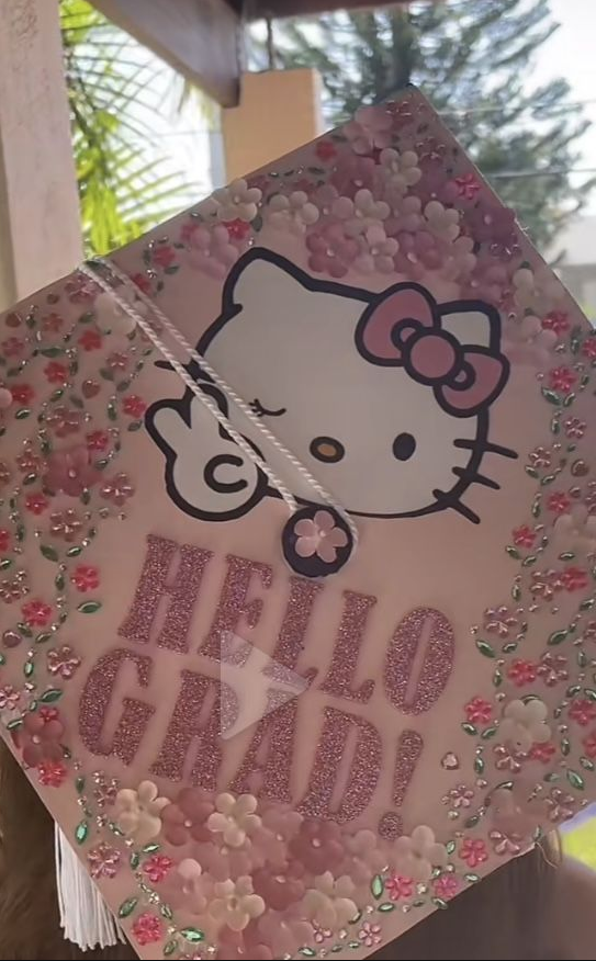 Grad  Inspo   Hello Kitty Graduation