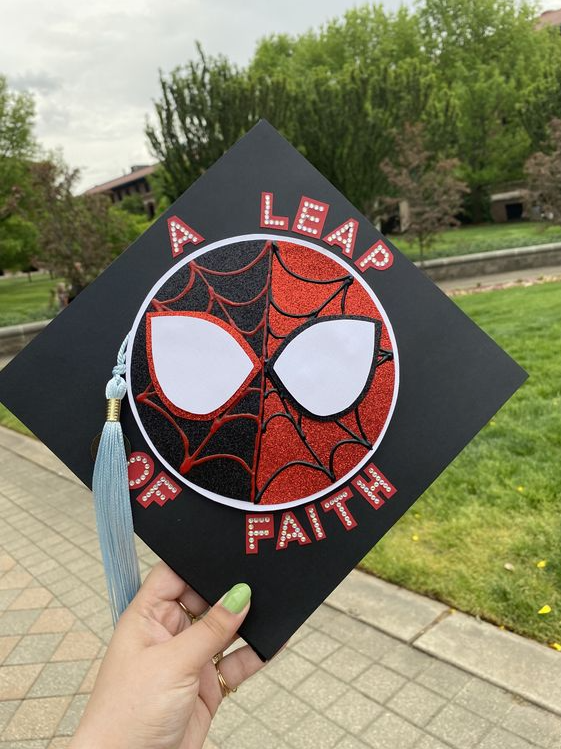 Grad Cap    Marvel Spiderman Graduation Cap