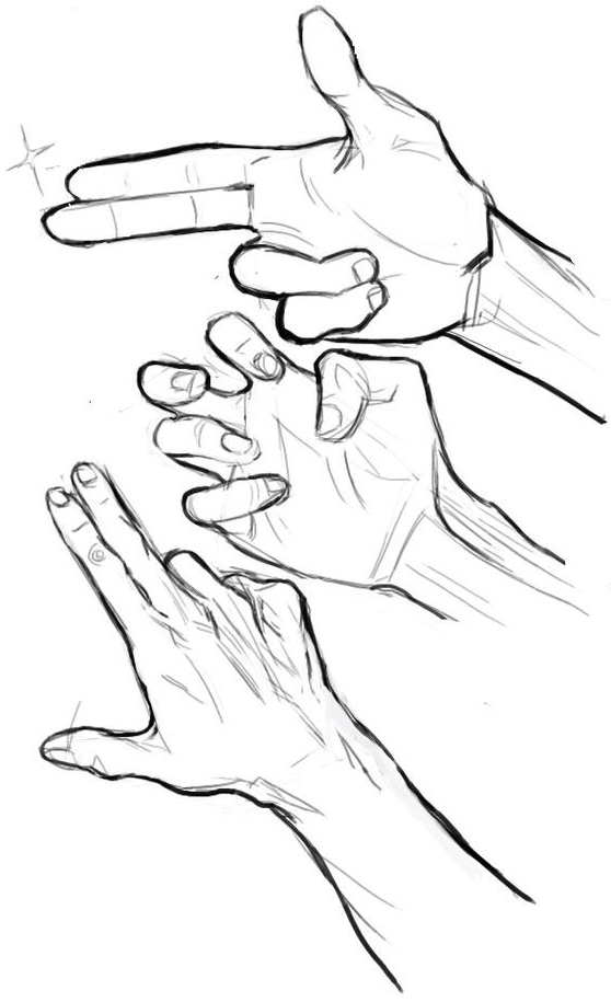 Hand References Drawing - Drawing reference poses