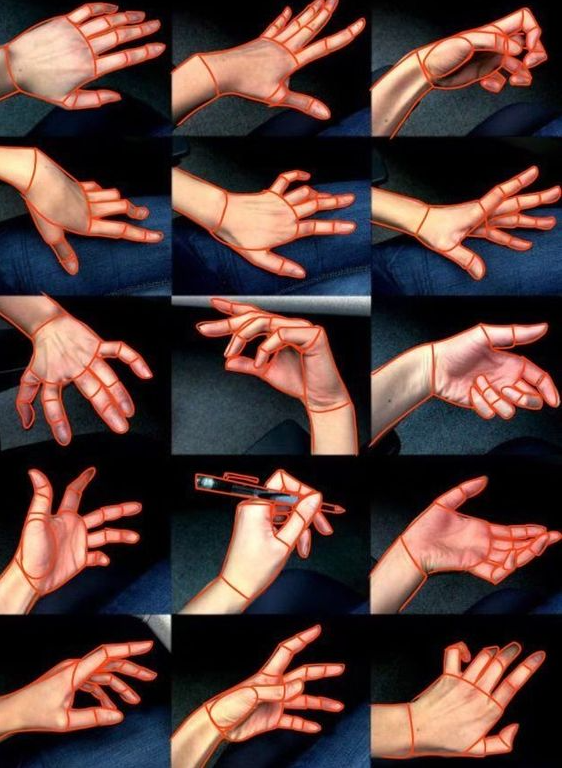 Hand References Drawing   Hand Guide For