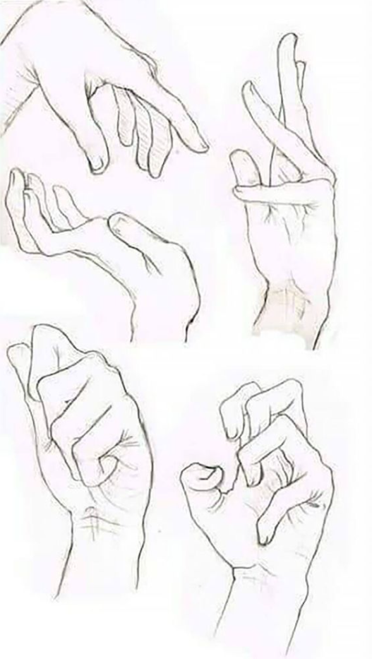 Hand References Drawing - Human Anatomy Drawing Ideas and Pose References