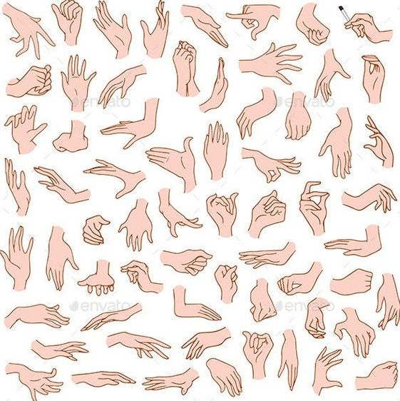 Hand References Drawing - Woman Hands Pack