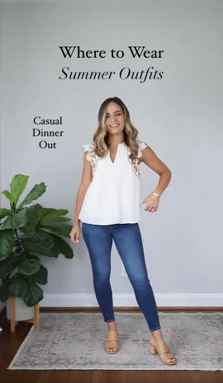 Outfit Casual Mujer   Summer Outfits Petite Style Summer Style Casual Summer Outfits