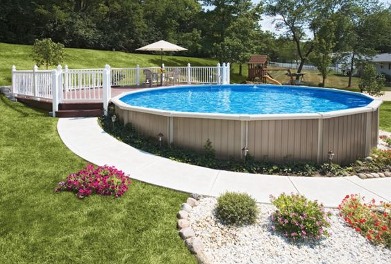 Partial Inground Pool Ideas - Building a pool