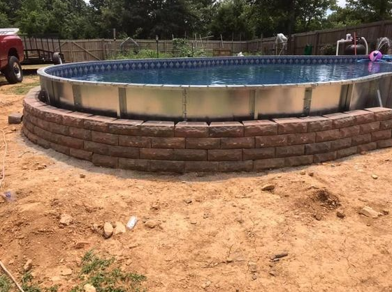 Partial Inground Pool Ideas - Swimming pools backyard
