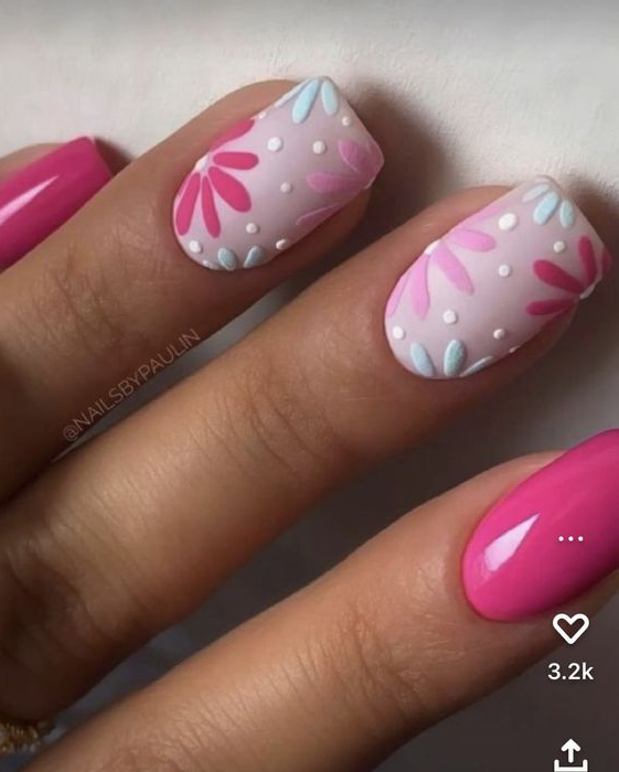 Pink Summer Nails   Cute June Nails Of 2023 And June Nail Ideas You Have To Recreate
