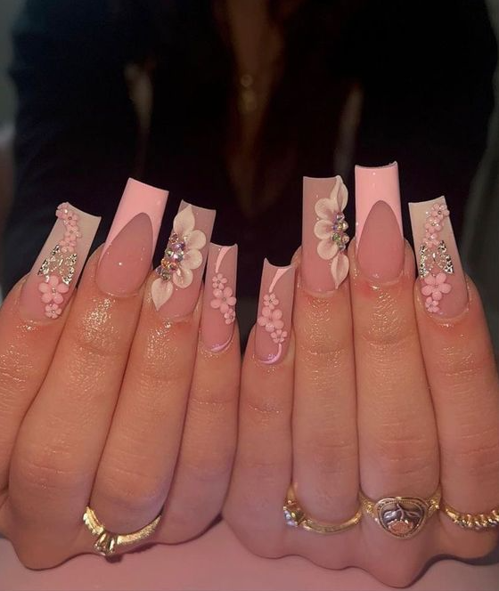 Short Quince Nails   Acrylic Nails Coffin Pink Pink Acrylic Nails Acrylic Nails Coffin