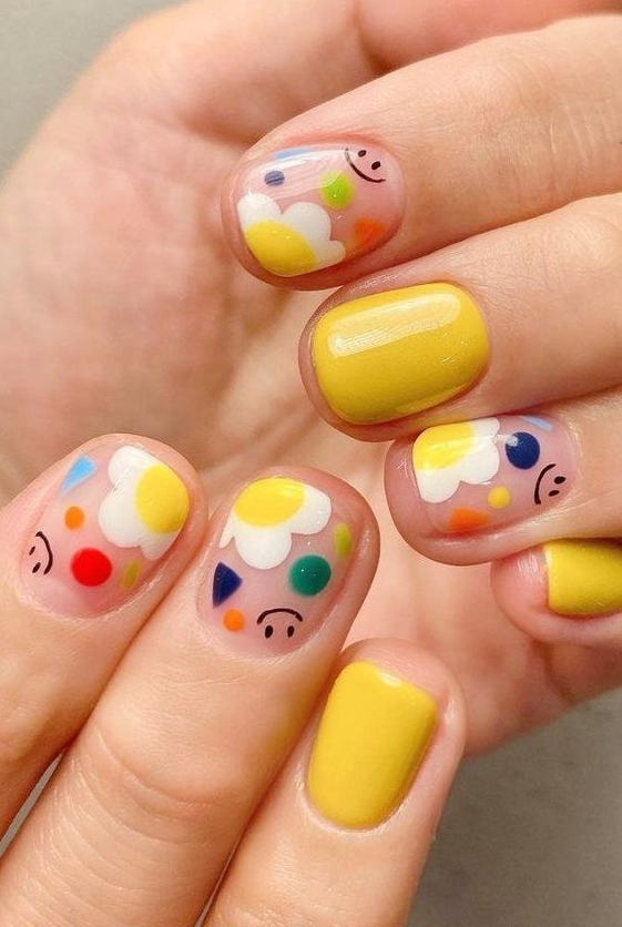 Summer Nail Ideas   Trendy Korean Spring Nails And