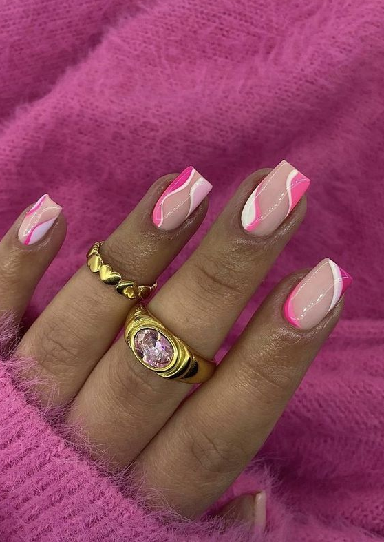 Summer Nails 2023 - Pretty in Pink The Hottest Nail Trends for the Season acrylic nail art designs nail tips