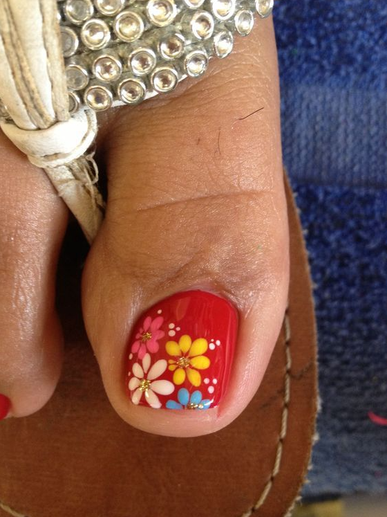 Pedicure Designs   Really Cute Toe Nails For