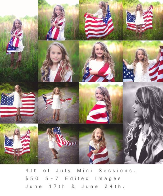 4th of july Mini Session Ideas - Fourth of July Session