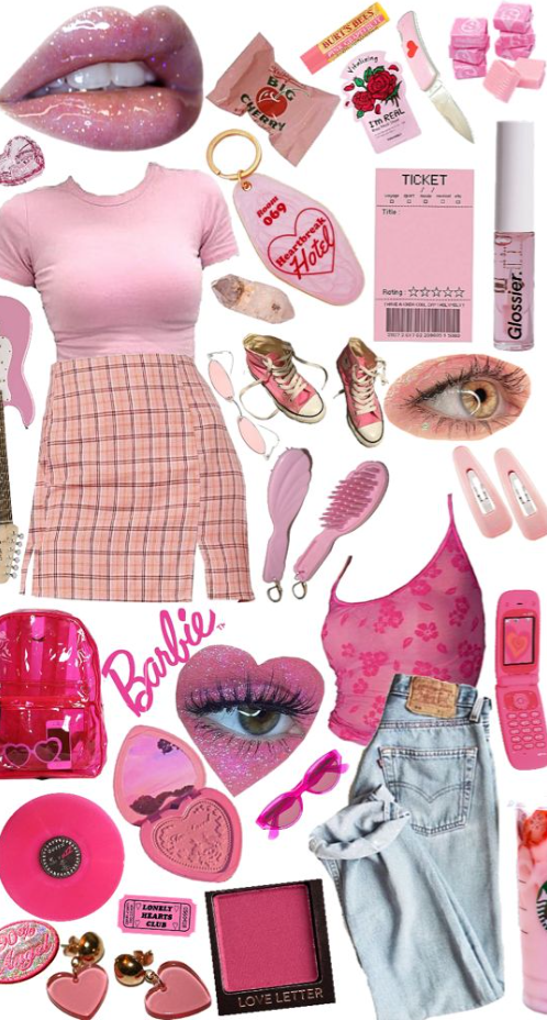 Barbie Outfits   Hot Pink Vs Pastel Pink Outfit