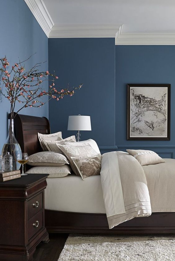 Bedroom Color Ideas   Bedroom Wall Colors Blue Bedroom