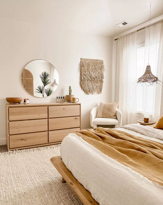 Bedroom Dresser - Bedroom dresser decor with mirror and balance concept bedroom ideas