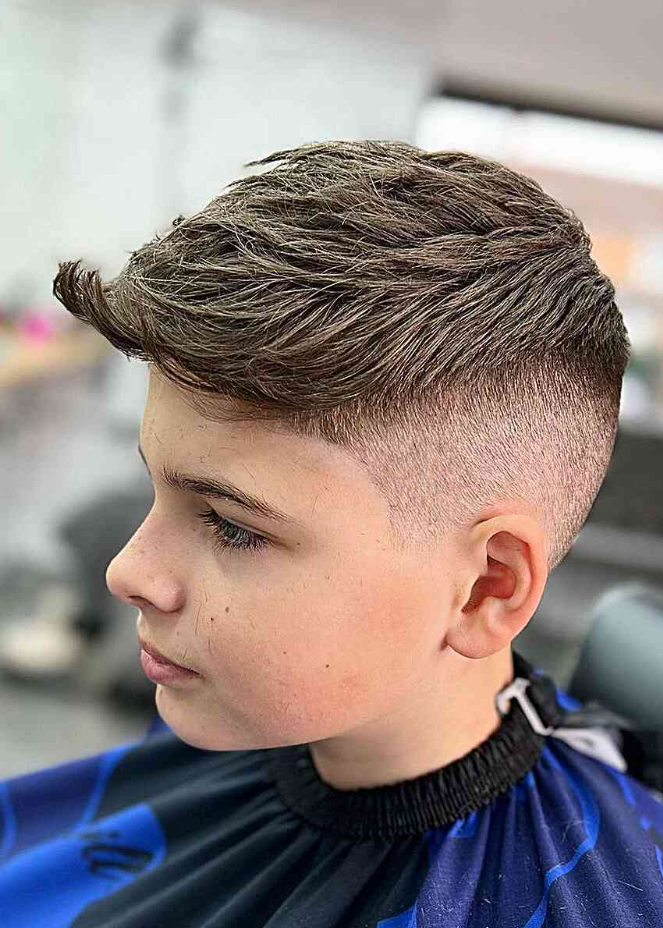 Boys Haircuts   Fade With A 0.5 Guard