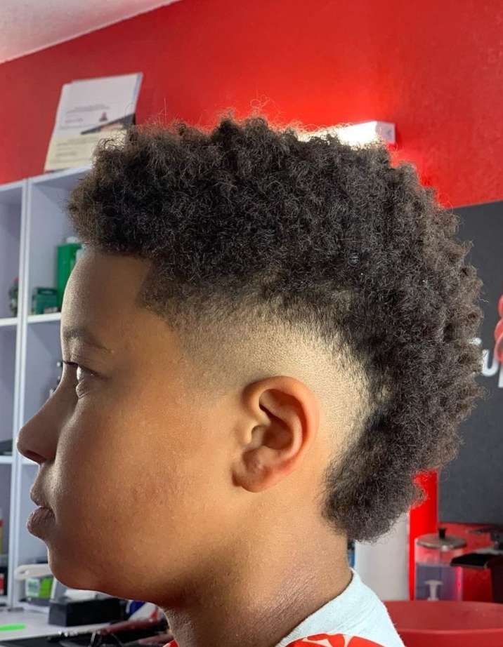 Boys Haircuts   Frohawk With Burst