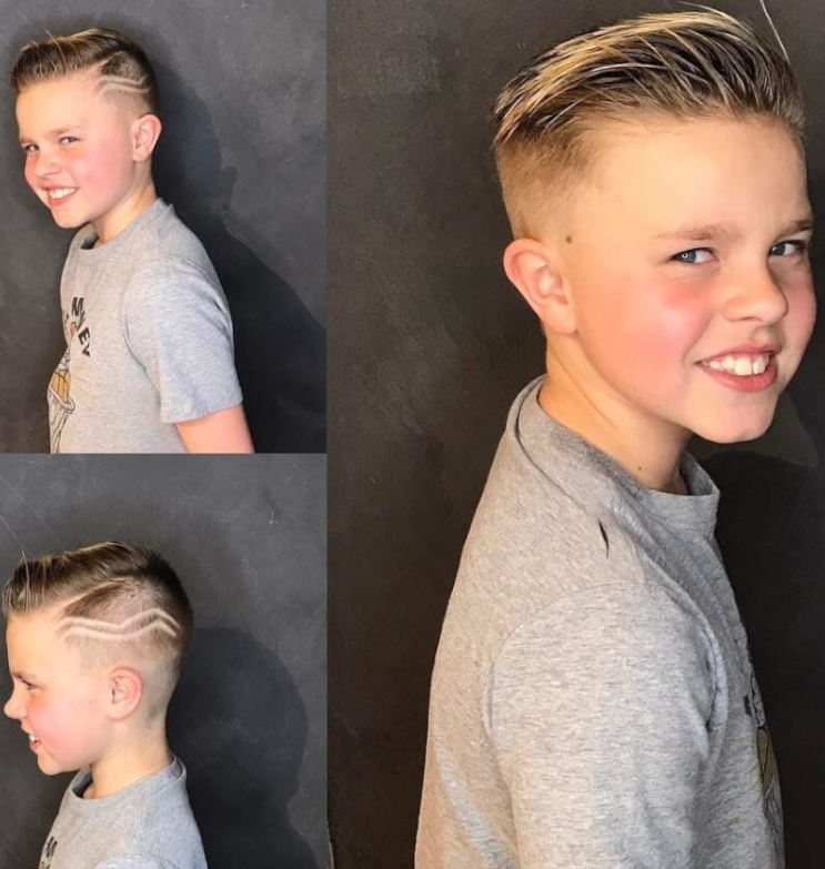 Boys Haircuts   Trendsetter High Fade With