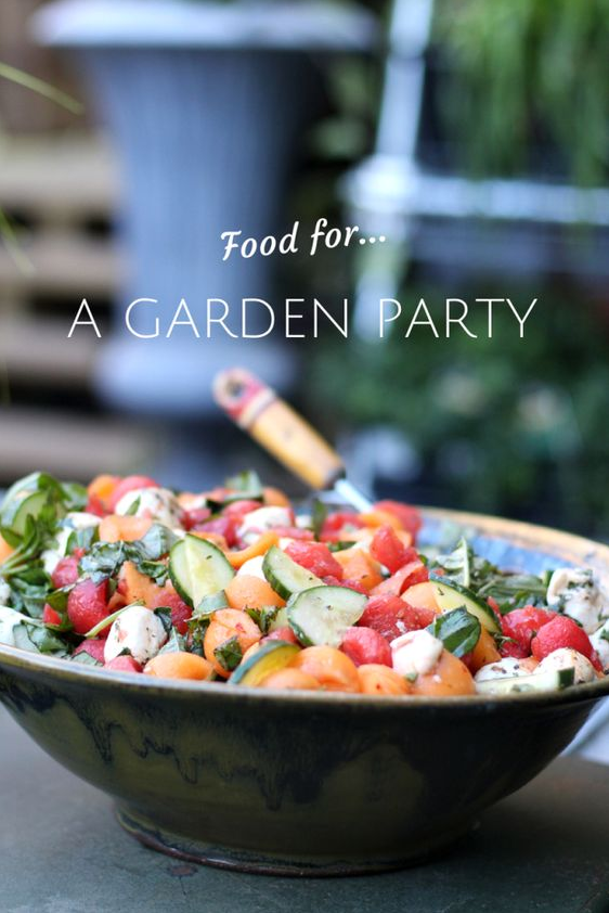 Garden Party Food - Simple Foods For A Summer Garden Party